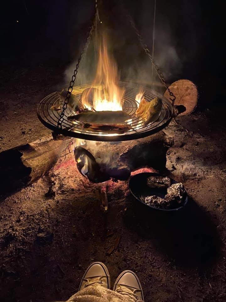 Farm Bell Tent Fire Pit Bbq Pet Friendly Campsite